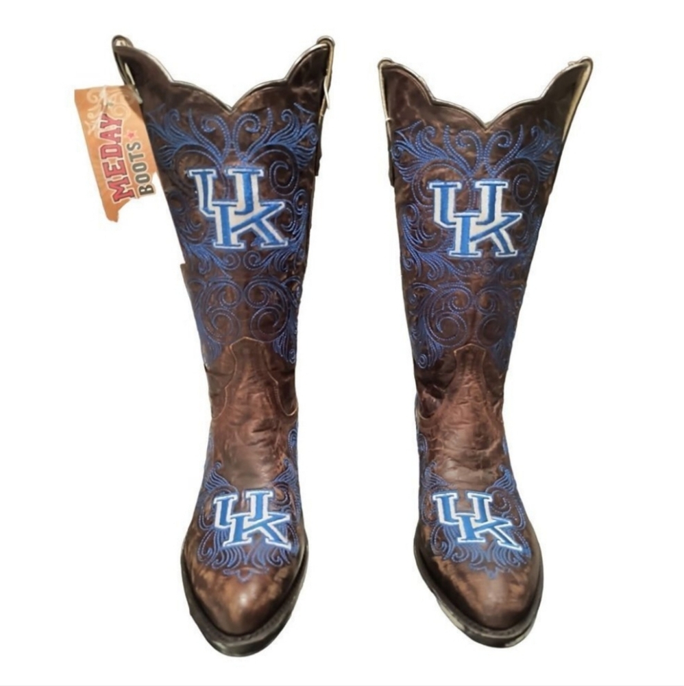 NWT Women's University of Kentucky Gameday Cowboy Boots - Picture 5 of 12